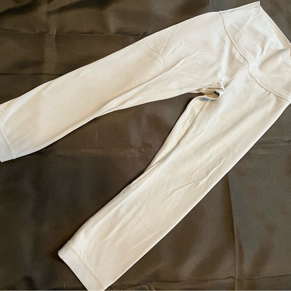 Lululemon Athletica Light Blue Capri Leggings